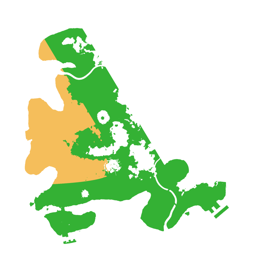 Biome Rust Map: Procedural Map, Size: 3000, Seed: 700866405