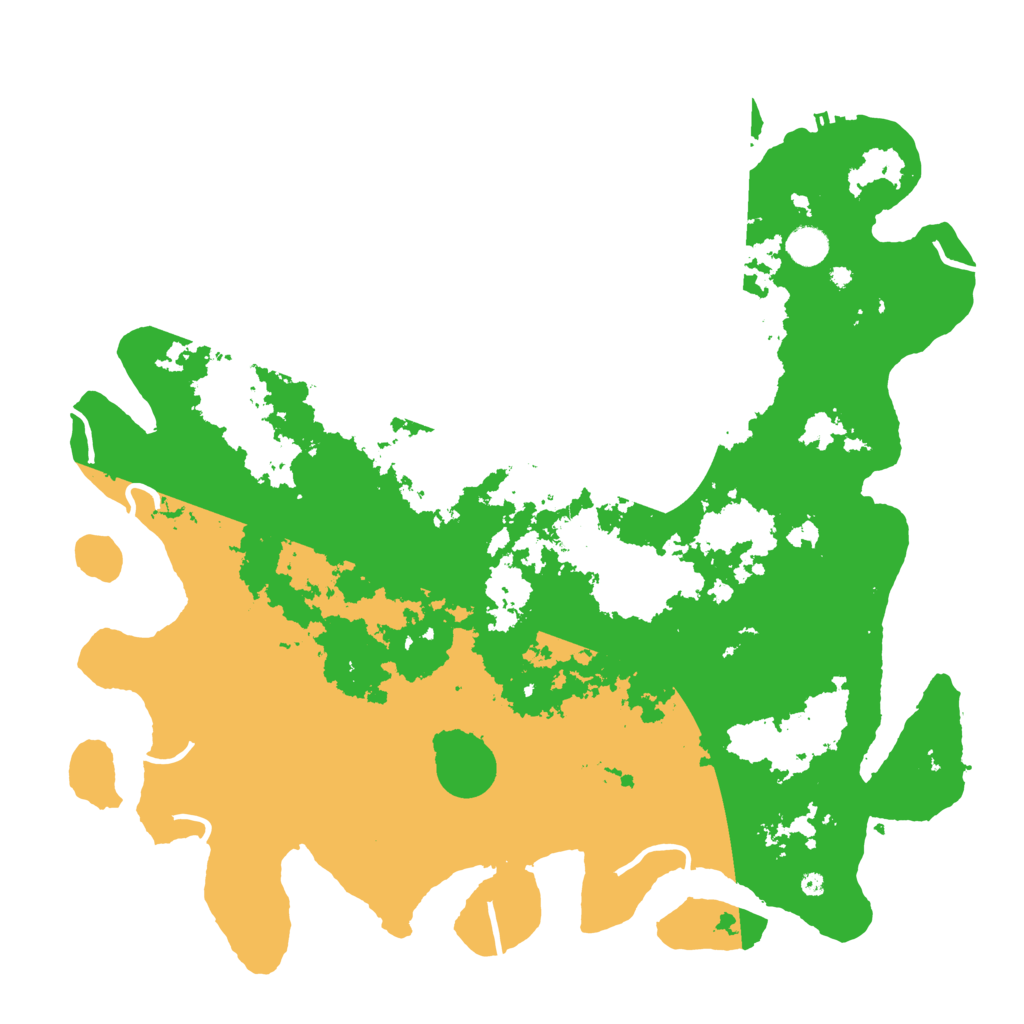 Biome Rust Map: Procedural Map, Size: 4500, Seed: 131077921