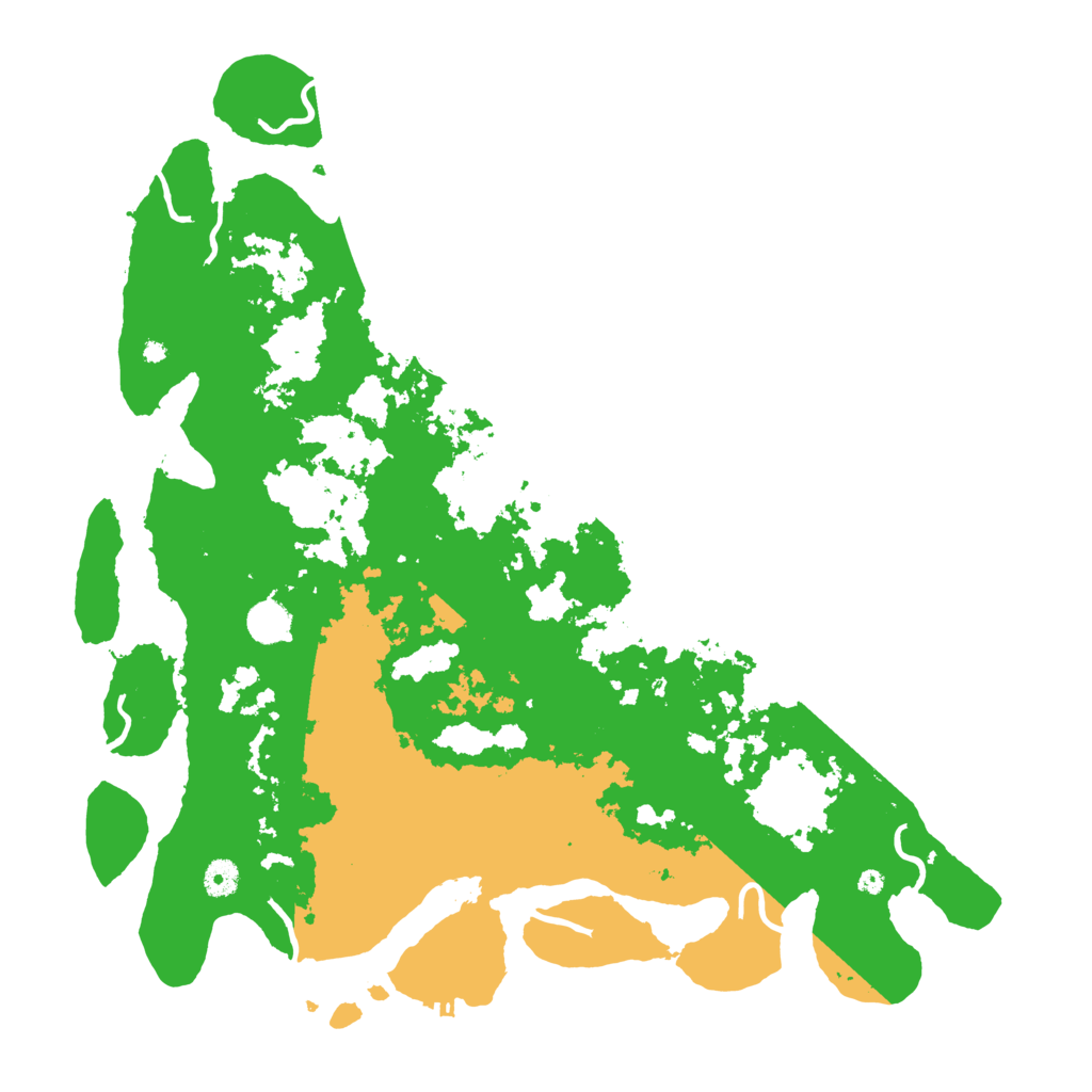 Biome Rust Map: Procedural Map, Size: 4500, Seed: 335957395