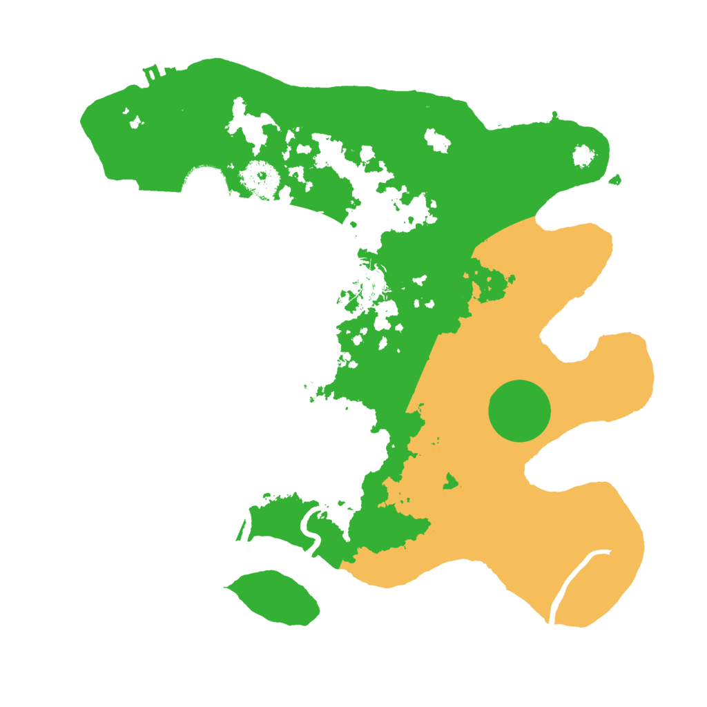 Biome Rust Map: Procedural Map, Size: 3000, Seed: 788524018