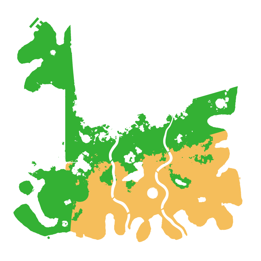 Biome Rust Map: Procedural Map, Size: 4250, Seed: 1820768036