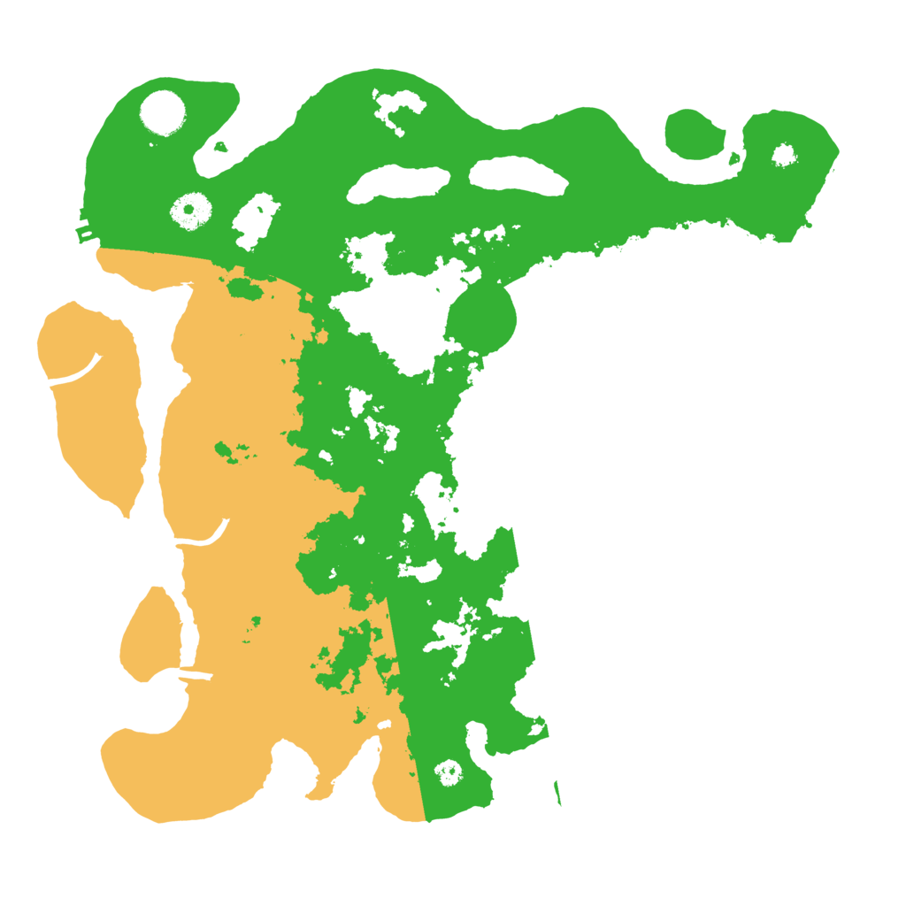Biome Rust Map: Procedural Map, Size: 3600, Seed: 1713