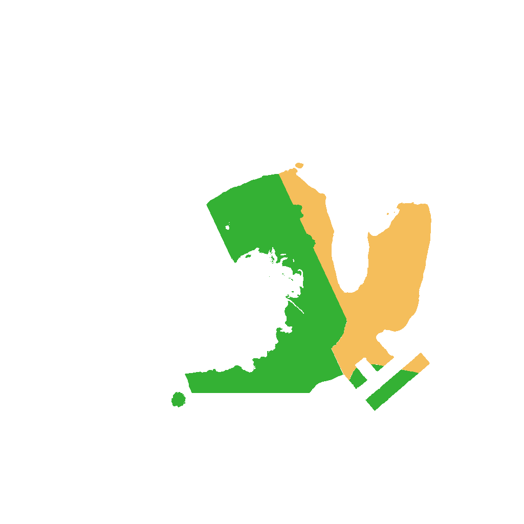 Biome Rust Map: Procedural Map, Size: 1450, Seed: 66666