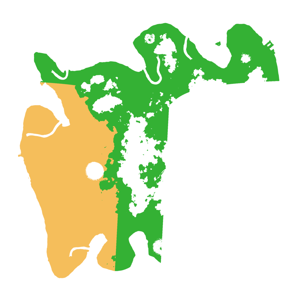 Biome Rust Map: Procedural Map, Size: 3000, Seed: 1551749789
