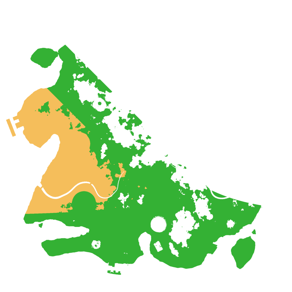 Biome Rust Map: Procedural Map, Size: 3250, Seed: 2032349874