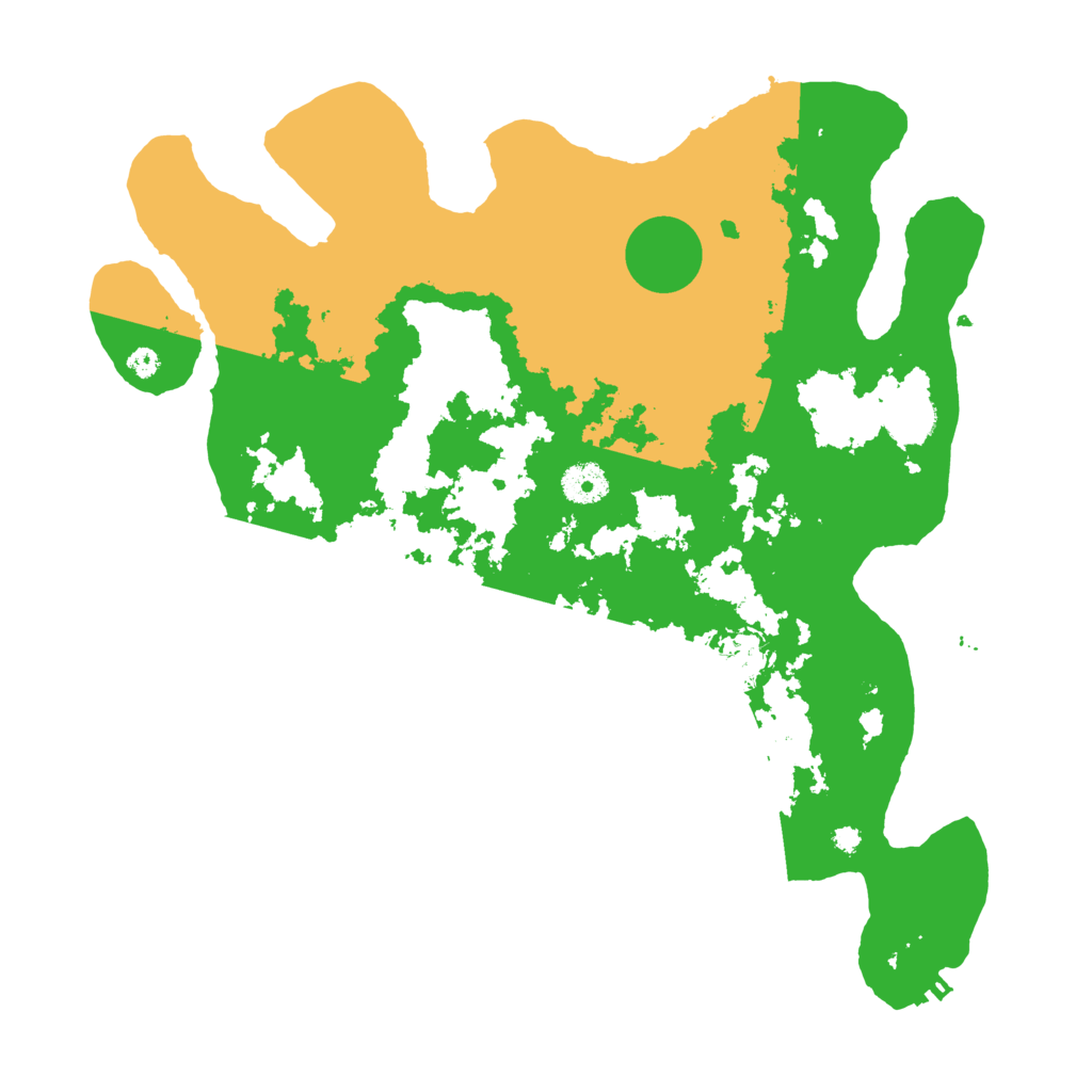 Biome Rust Map: Procedural Map, Size: 3750, Seed: 49255795