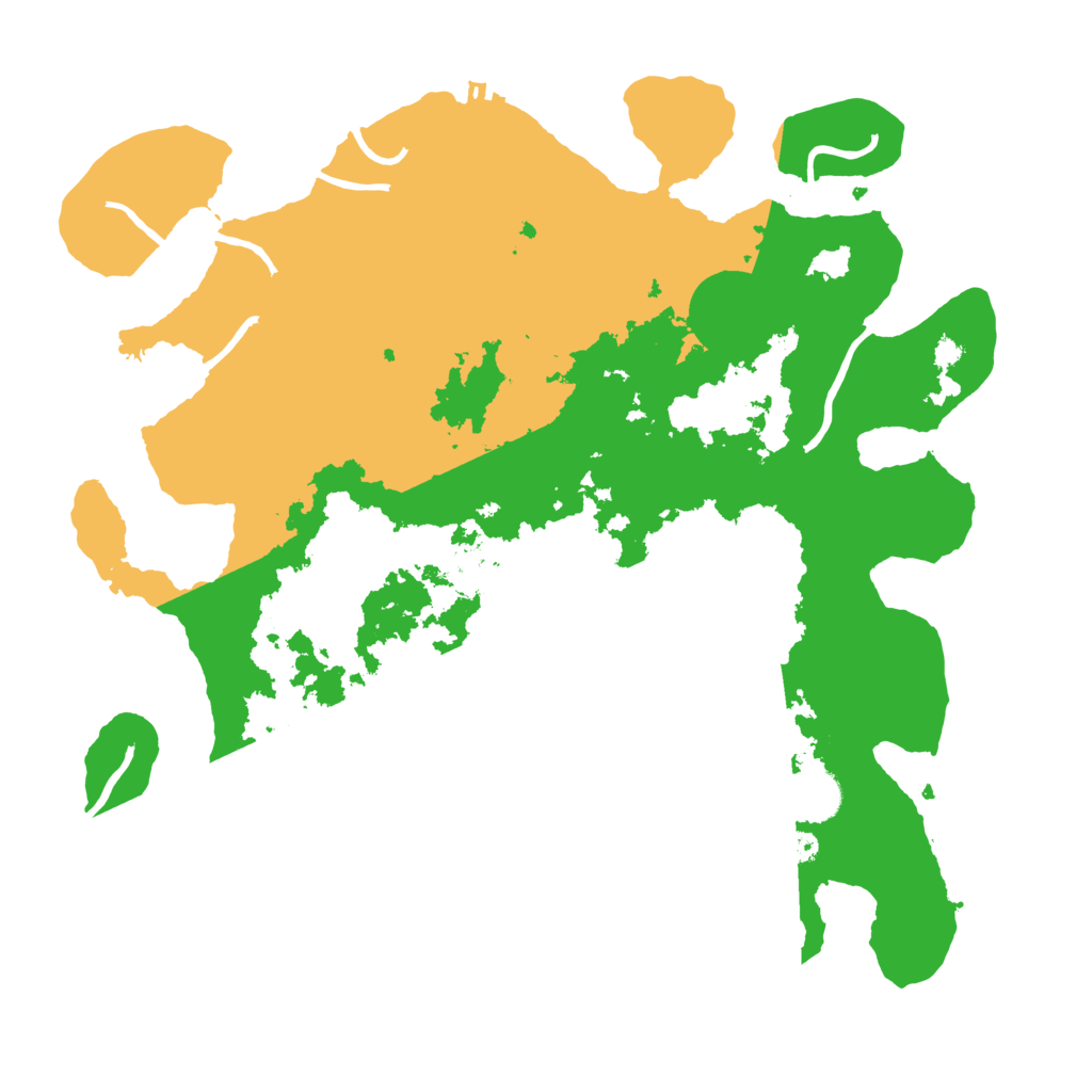 Biome Rust Map: Procedural Map, Size: 3750, Seed: 434414029