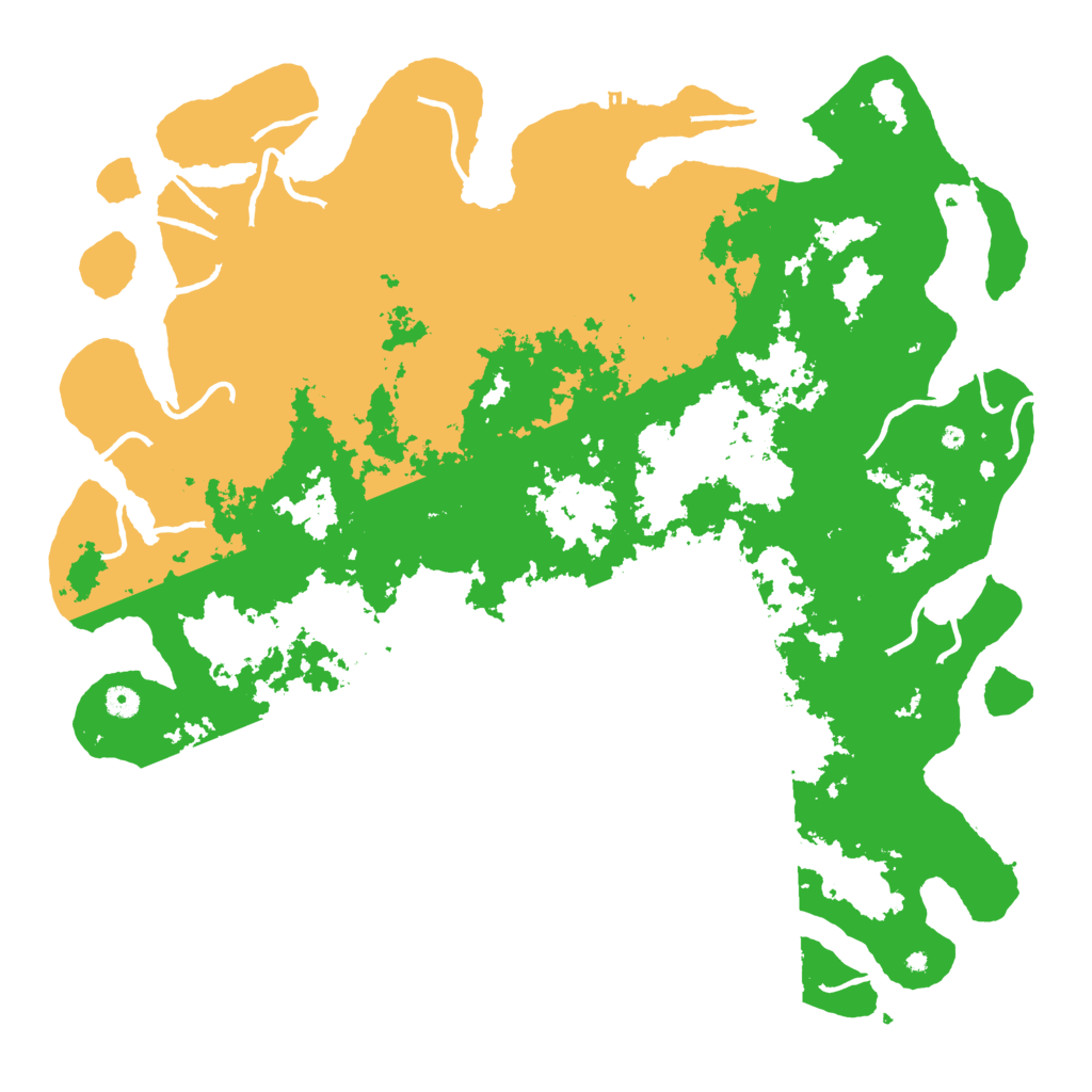 Biome Rust Map: Procedural Map, Size: 5000, Seed: 16423289