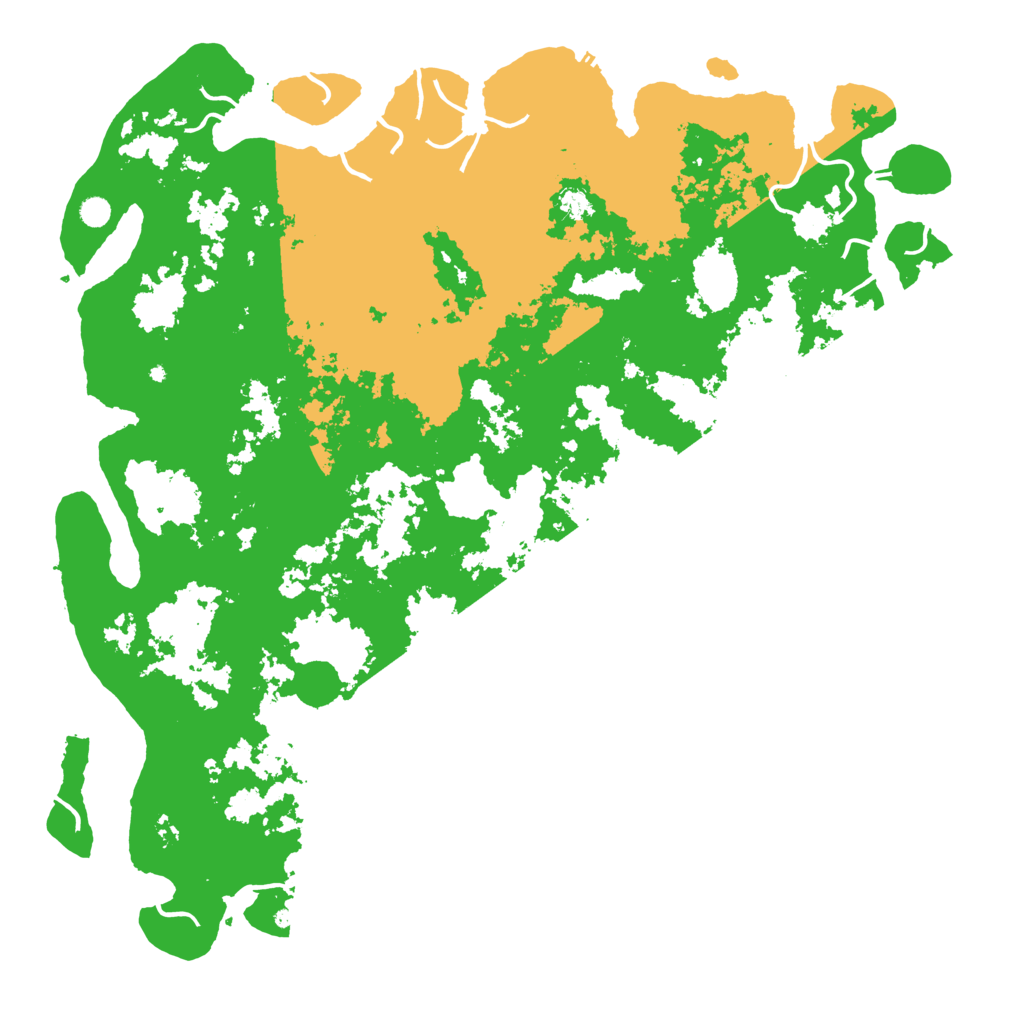 Biome Rust Map: Procedural Map, Size: 5900, Seed: 90000