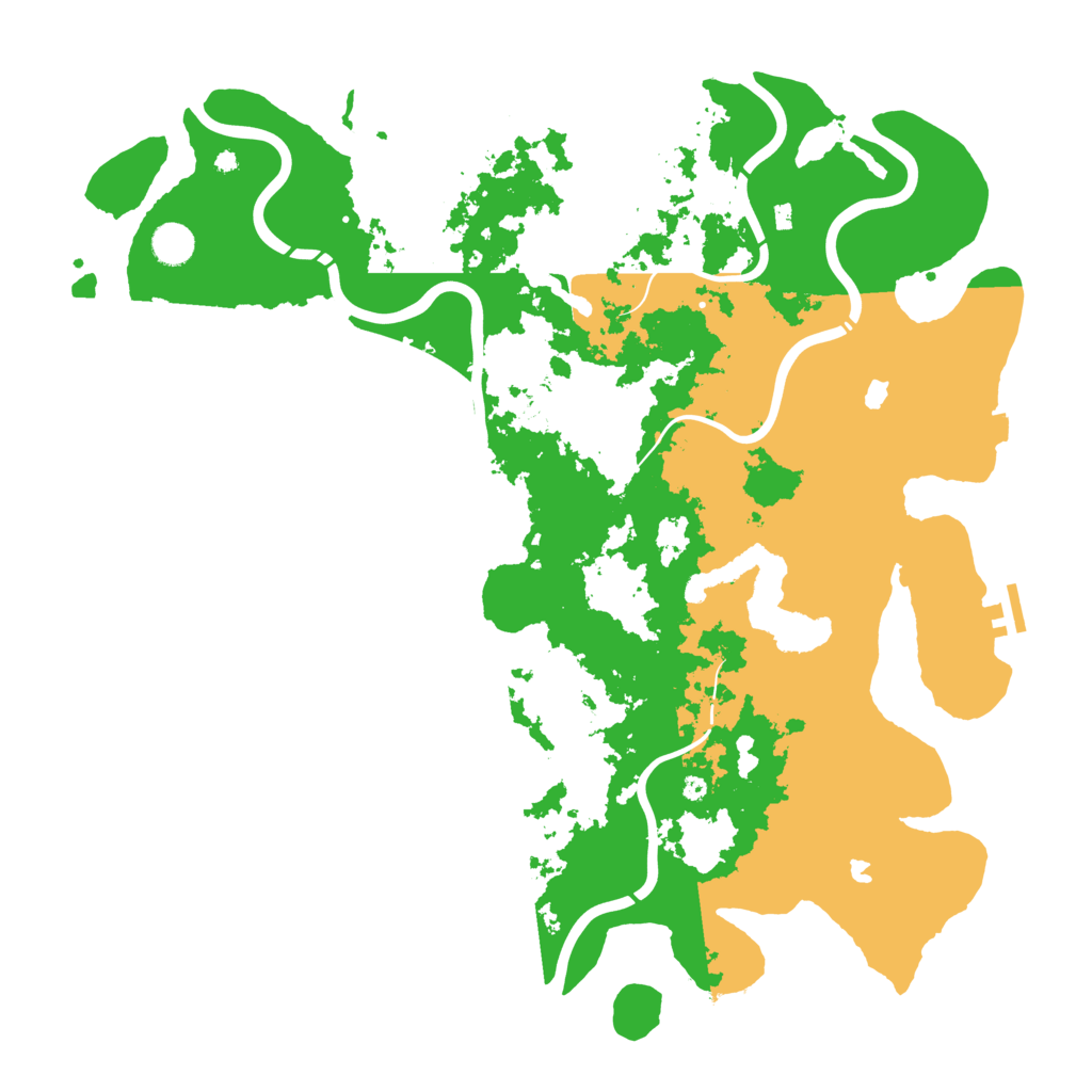 Biome Rust Map: Procedural Map, Size: 4500, Seed: 19032022