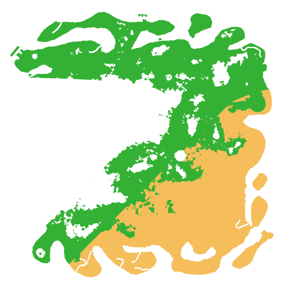 Biome Rust Map: Procedural Map, Size: 4800, Seed: 411698187