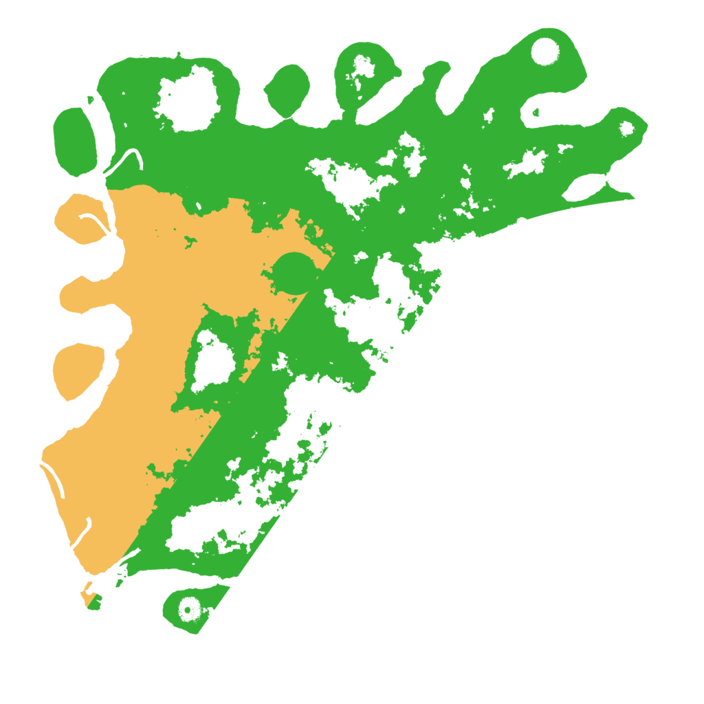Biome Rust Map: Procedural Map, Size: 4500, Seed: 8723