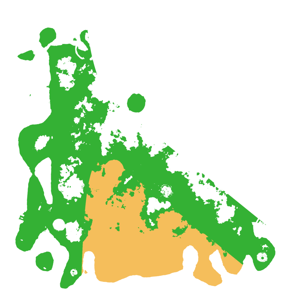 Biome Rust Map: Procedural Map, Size: 4500, Seed: 918232981