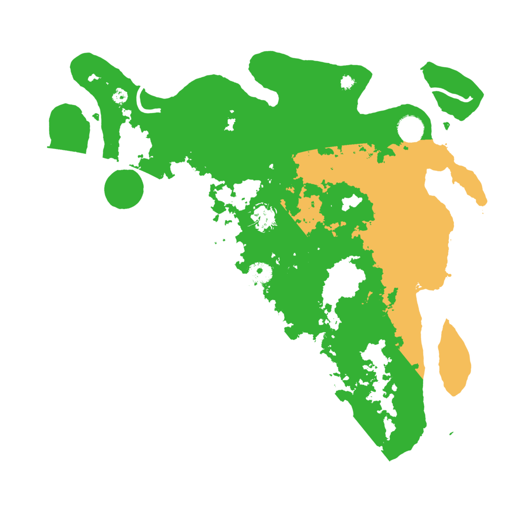 Biome Rust Map: Procedural Map, Size: 3500, Seed: 1344113557