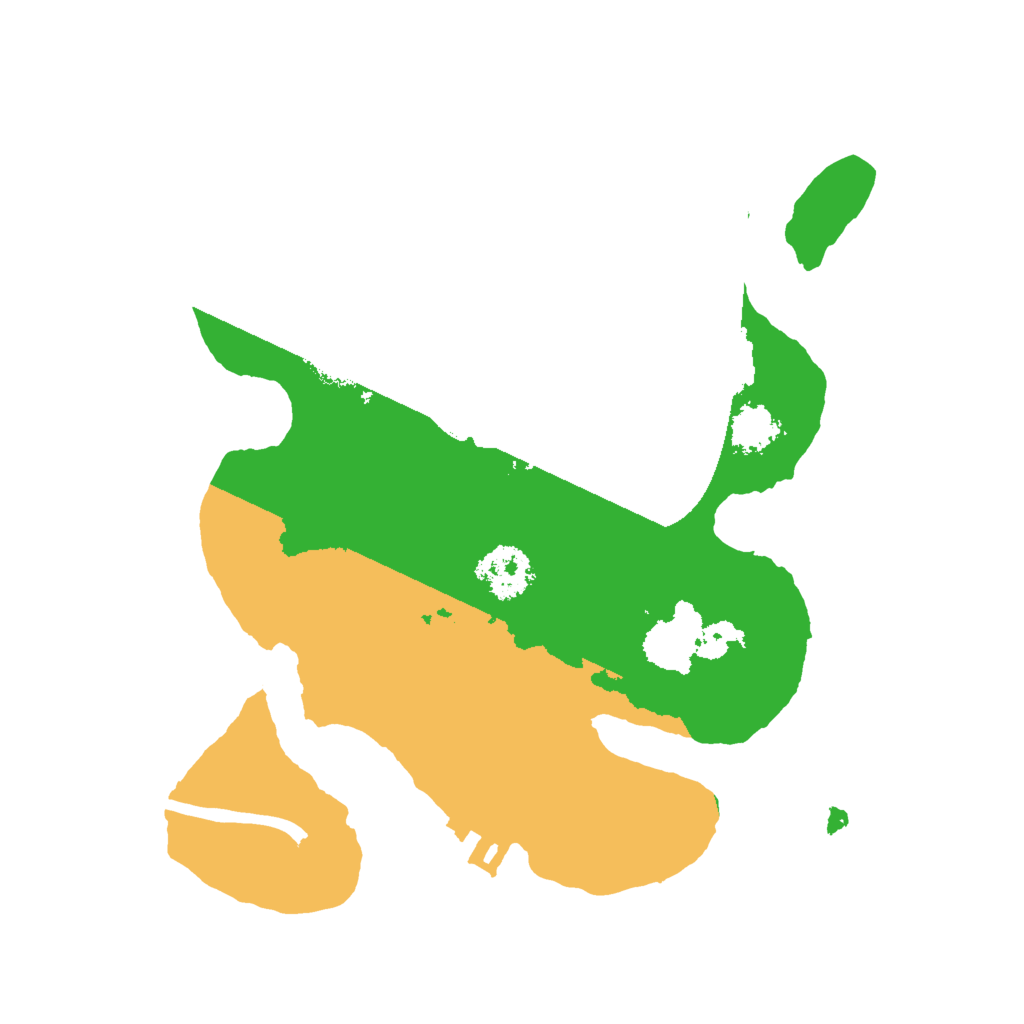 Biome Rust Map: Procedural Map, Size: 2000, Seed: 2473