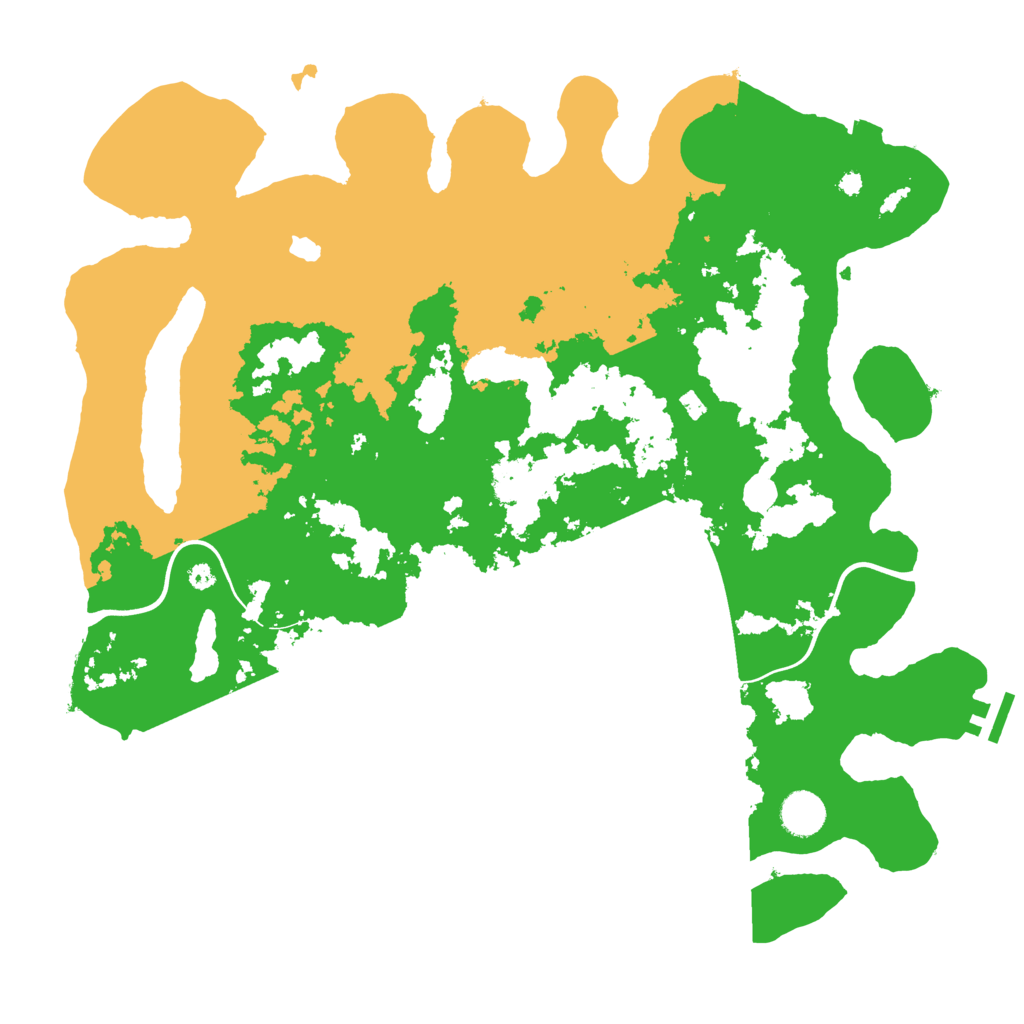 Biome Rust Map: Procedural Map, Size: 4000, Seed: 1960996273