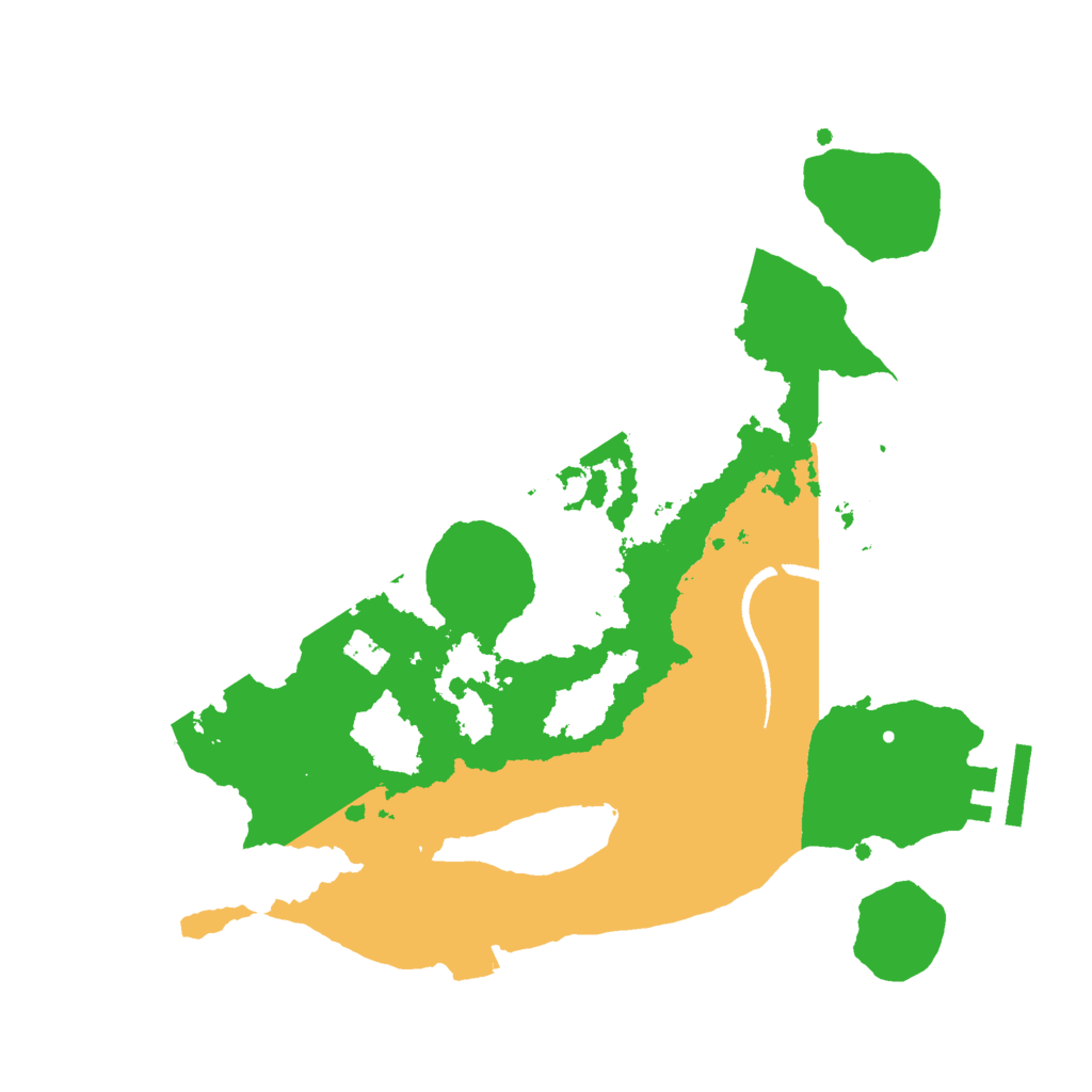 Biome Rust Map: Procedural Map, Size: 2700, Seed: 24718200