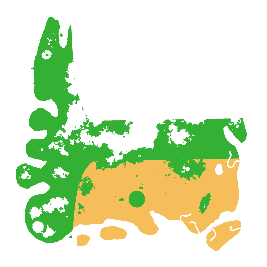 Biome Rust Map: Procedural Map, Size: 4250, Seed: 744703142