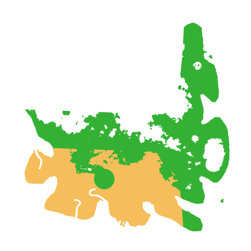 Biome Rust Map: Procedural Map, Size: 3250, Seed: 892