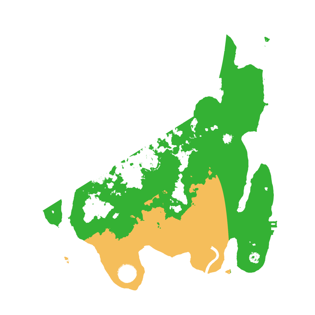 Biome Rust Map: Procedural Map, Size: 3000, Seed: 868049195