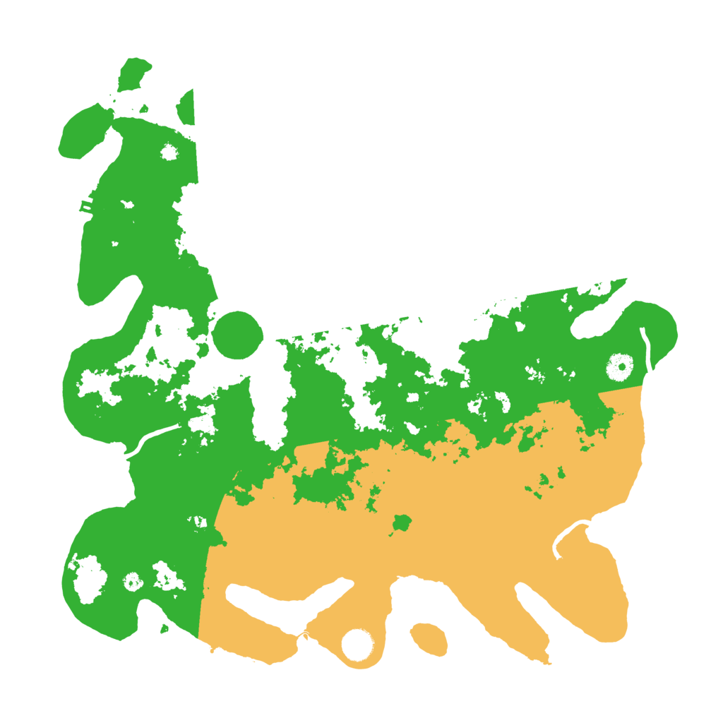 Biome Rust Map: Procedural Map, Size: 4000, Seed: 3657