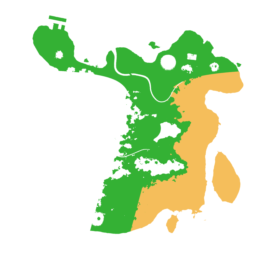Biome Rust Map: Procedural Map, Size: 3000, Seed: 9273