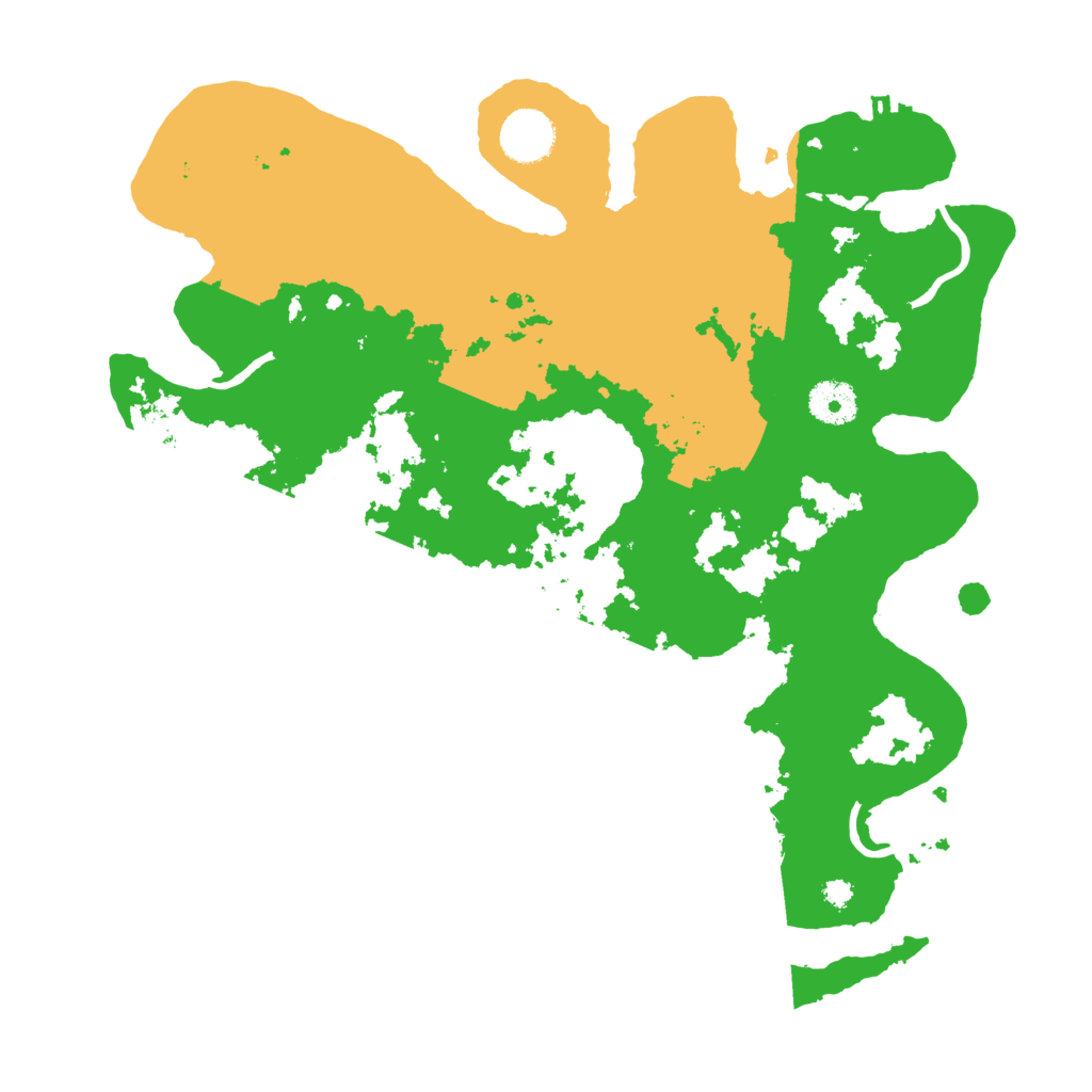 Biome Rust Map: Procedural Map, Size: 3550, Seed: 591454