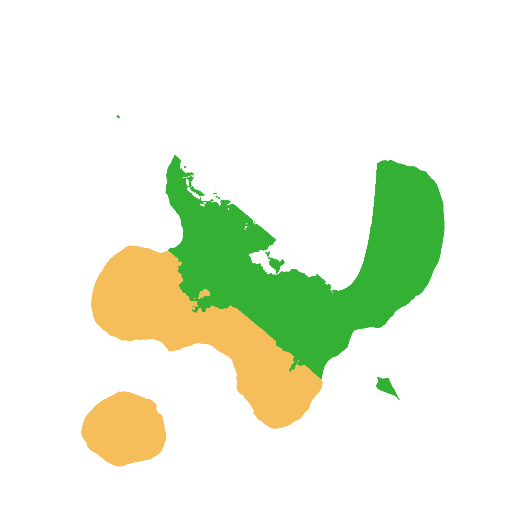 Biome Rust Map: Barren, Size: 1800, Seed: 1458235