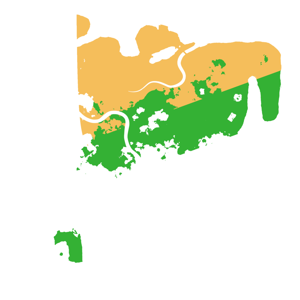 Biome Rust Map: Procedural Map, Size: 3750, Seed: 51169246