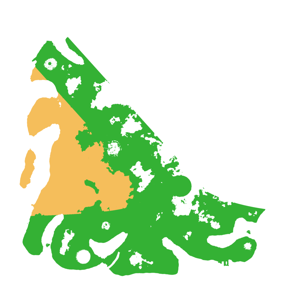 Biome Rust Map: Procedural Map, Size: 3700, Seed: 583288010