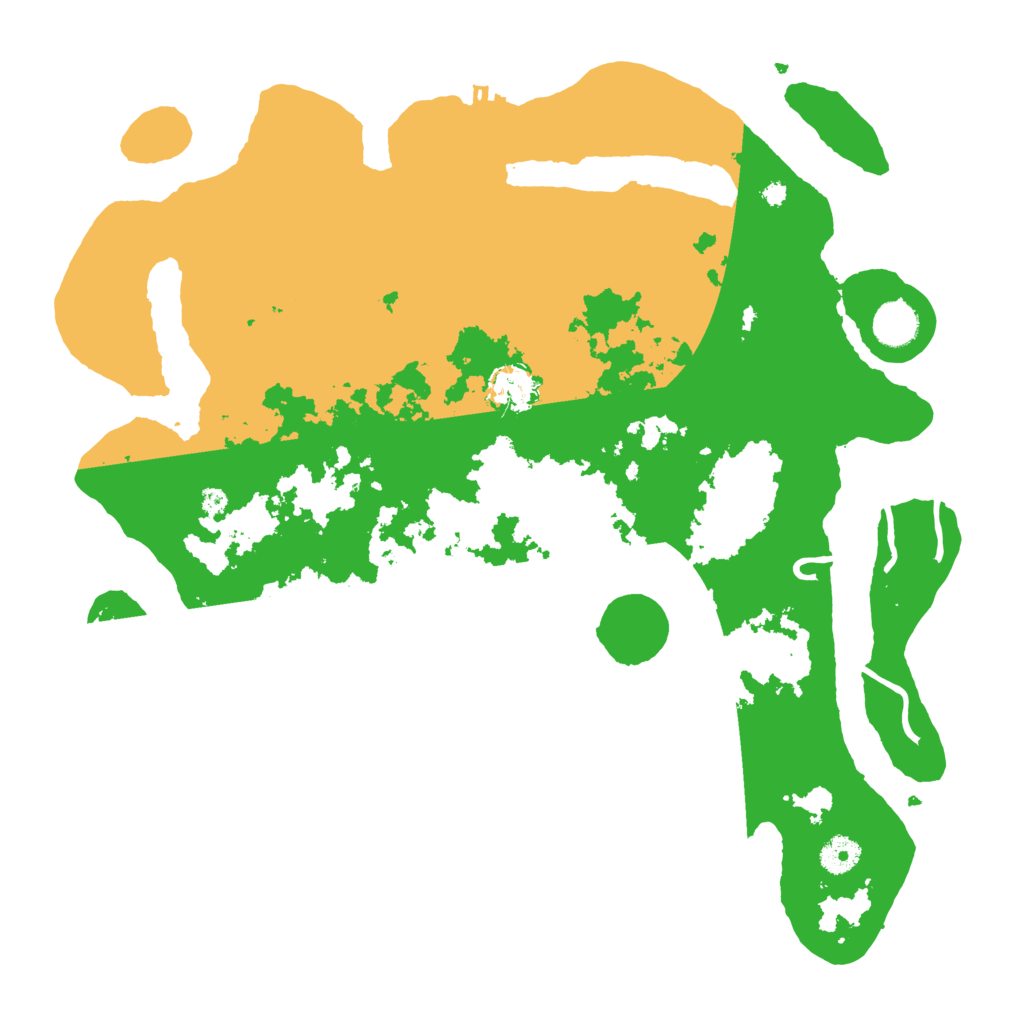 Biome Rust Map: Procedural Map, Size: 4000, Seed: 4638