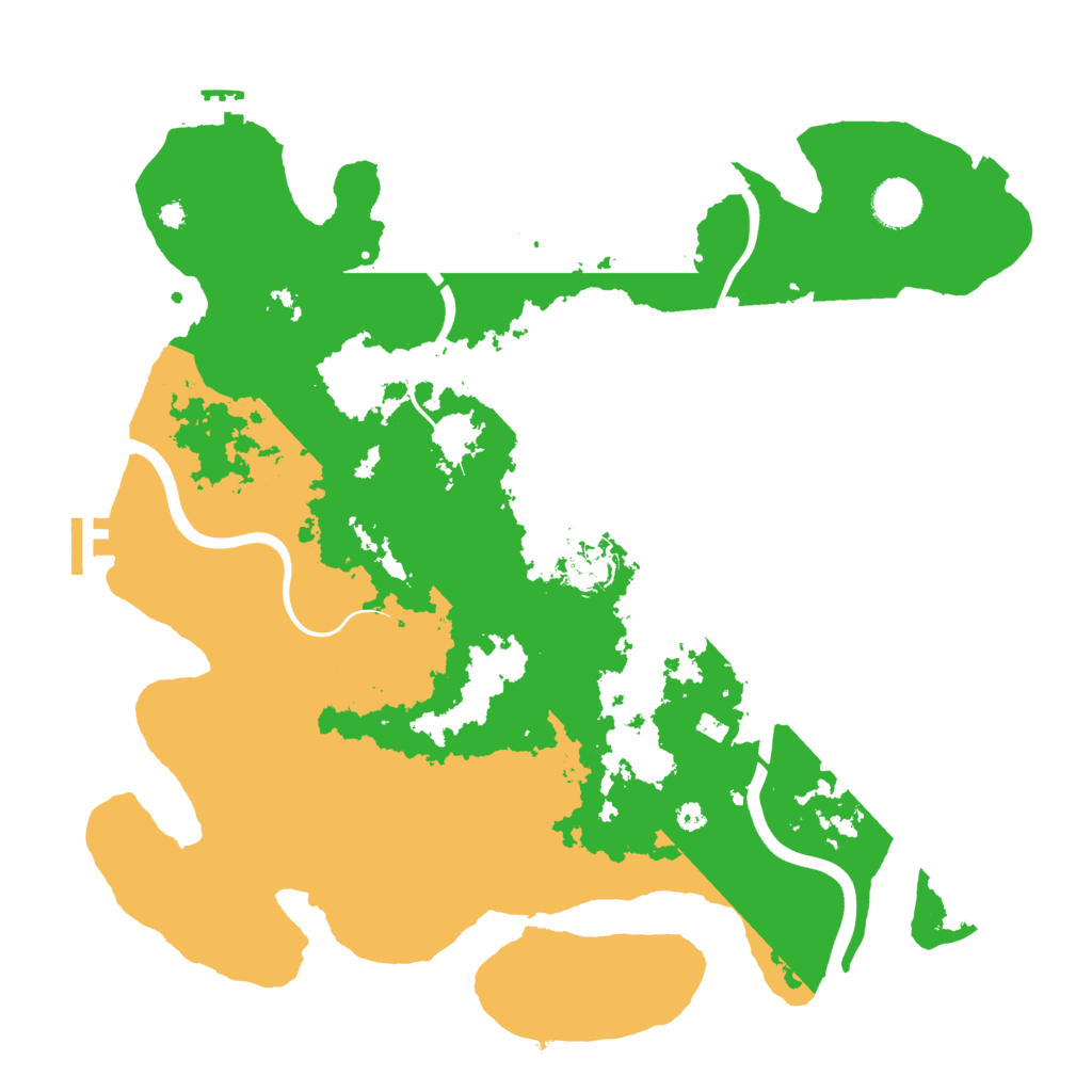 Biome Rust Map: Procedural Map, Size: 3875, Seed: 6214
