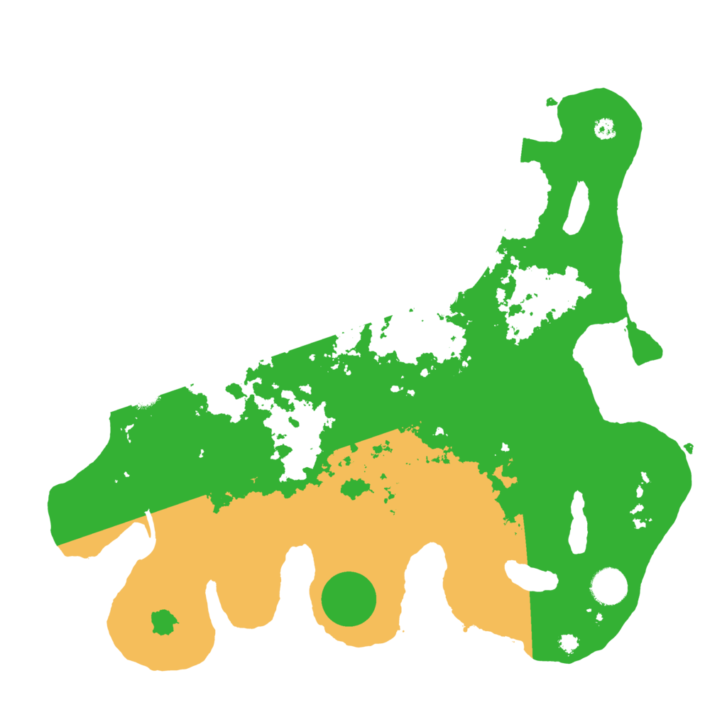 Biome Rust Map: Procedural Map, Size: 3500, Seed: 904630794