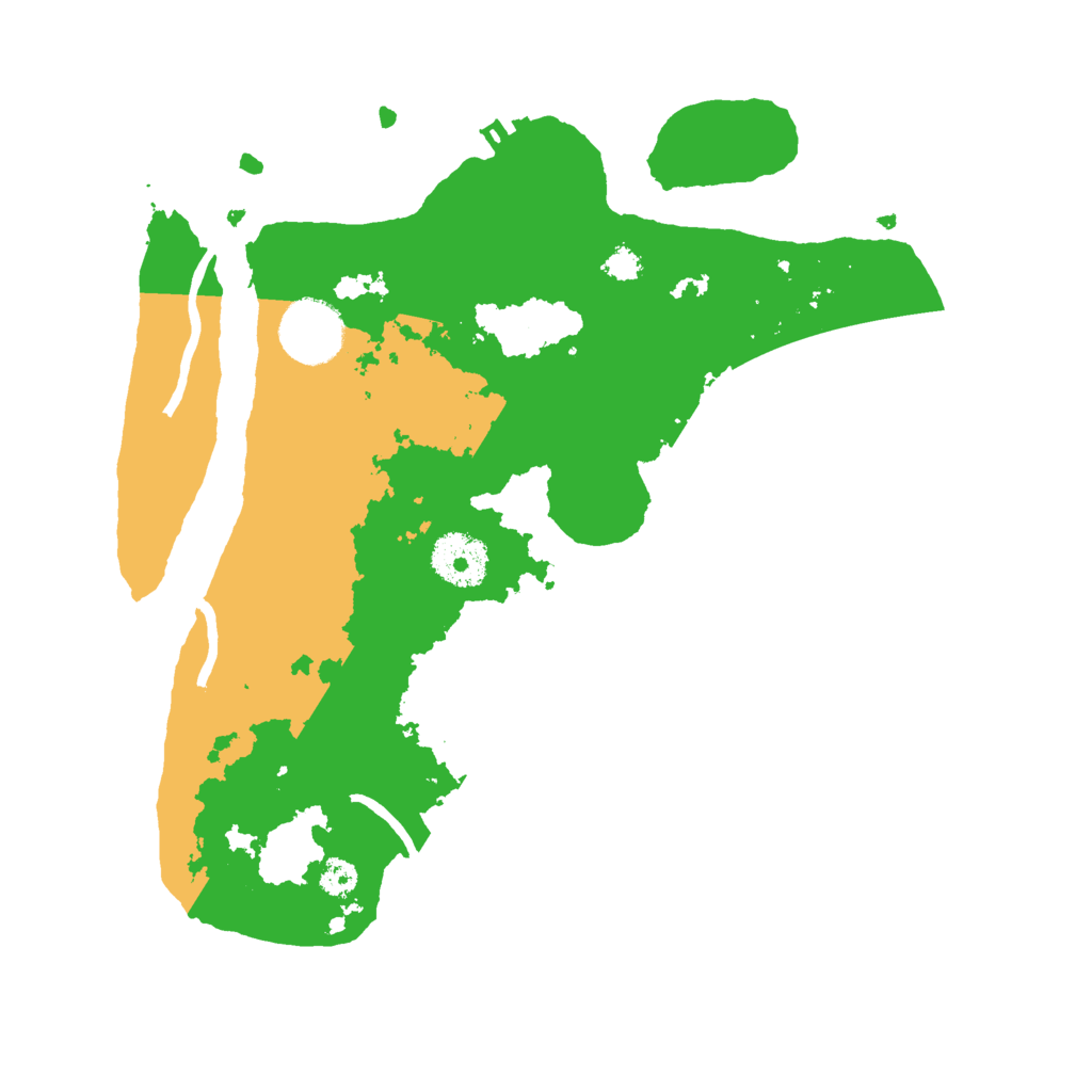 Biome Rust Map: Procedural Map, Size: 3000, Seed: 1114870919