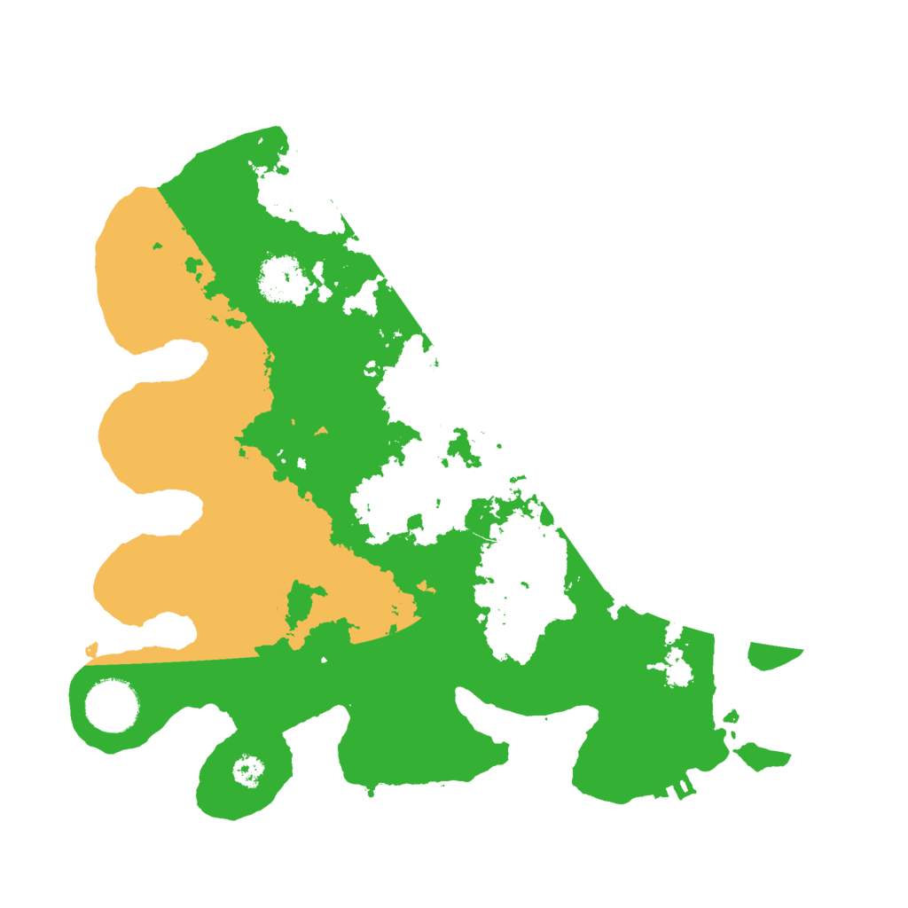 Biome Rust Map: Procedural Map, Size: 3000, Seed: 17087