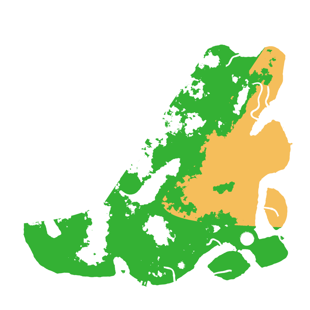 Biome Rust Map: Procedural Map, Size: 4000, Seed: 1608278504