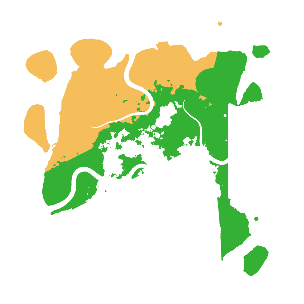 Biome Rust Map: Procedural Map, Size: 3000, Seed: 1150081601