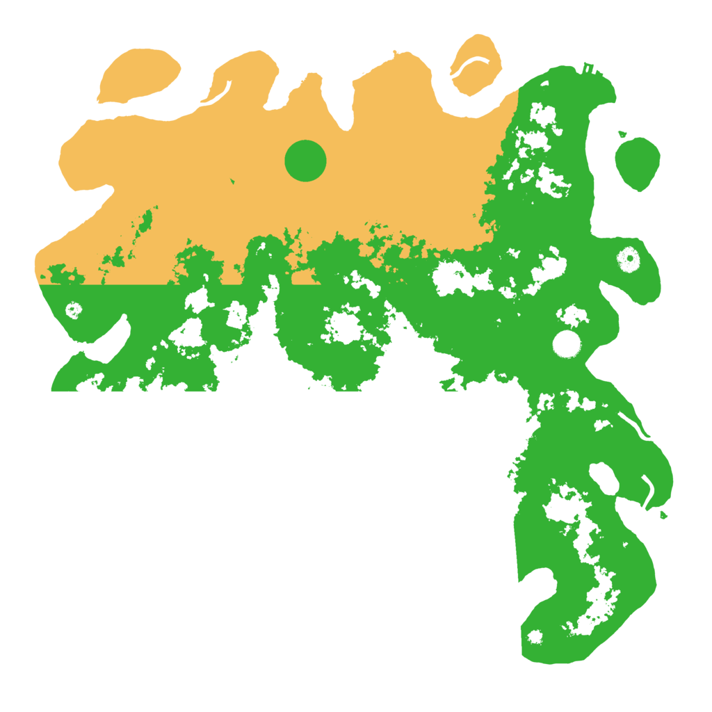 Biome Rust Map: Procedural Map, Size: 4500, Seed: 822304283