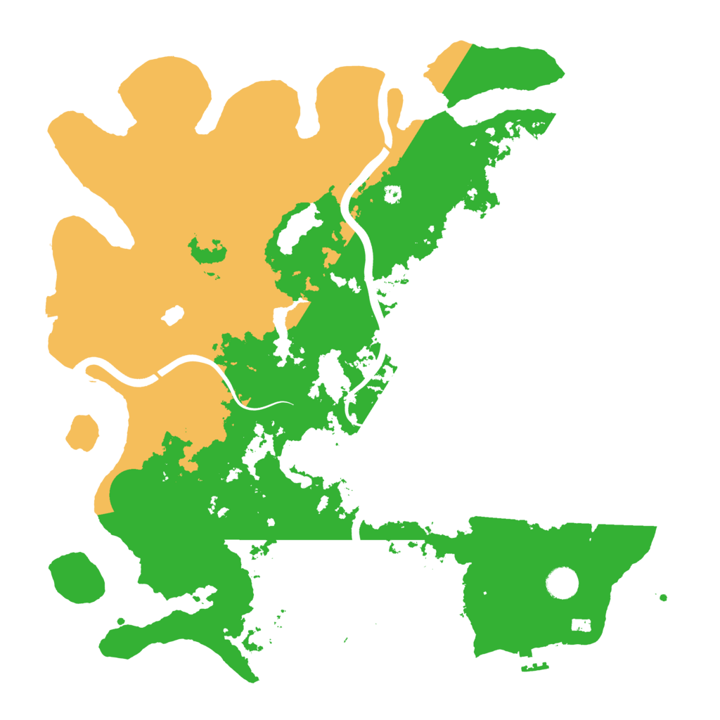 Biome Rust Map: Procedural Map, Size: 4000, Seed: 574441862