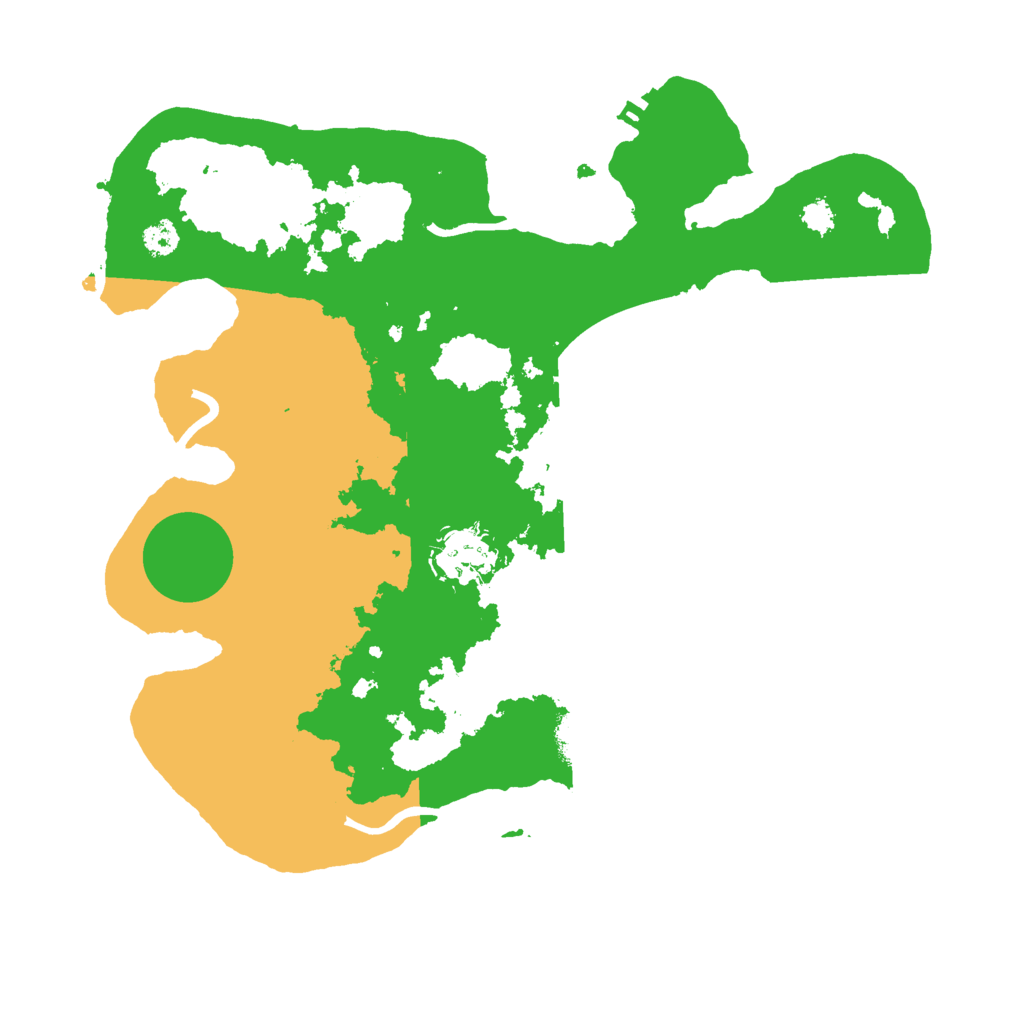 Biome Rust Map: Procedural Map, Size: 3000, Seed: 41320