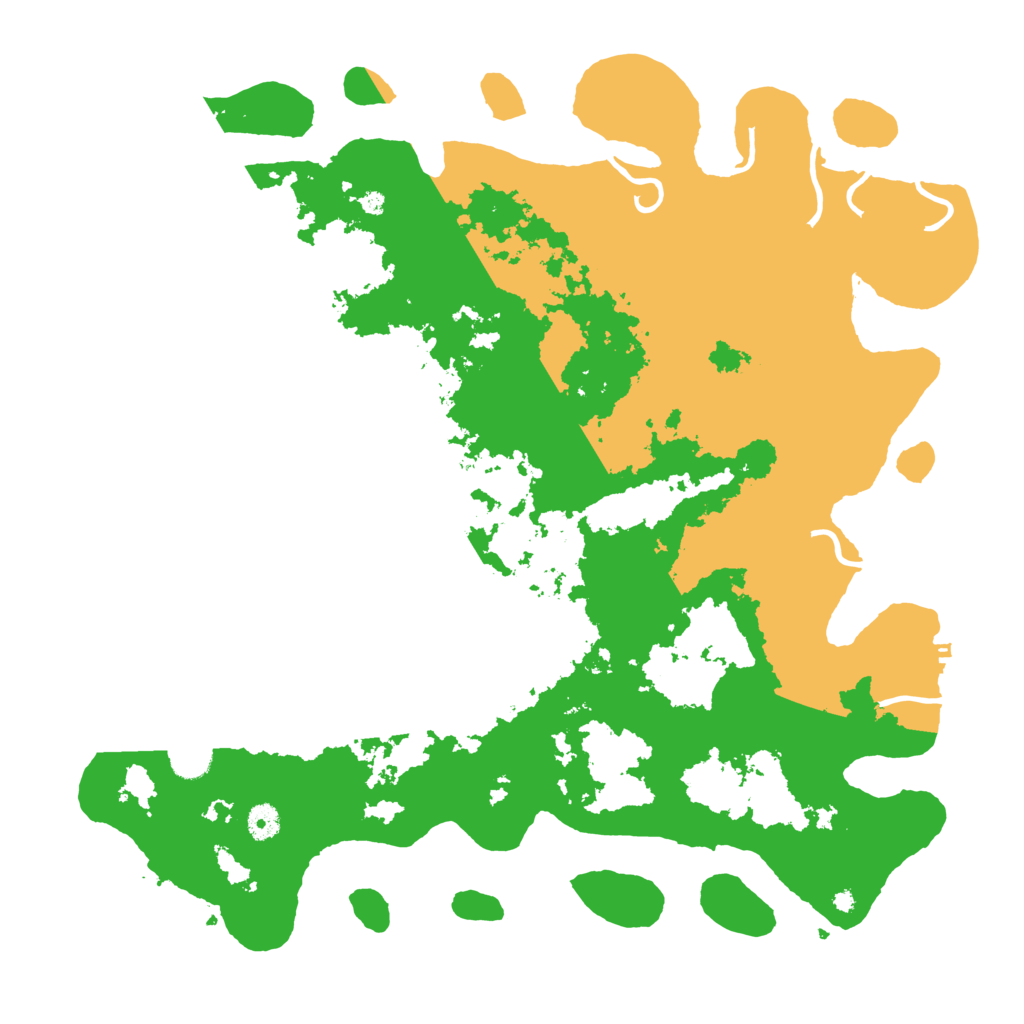 Biome Rust Map: Procedural Map, Size: 4500, Seed: 622726287