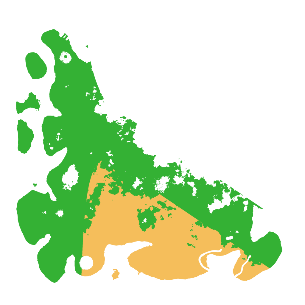 Biome Rust Map: Procedural Map, Size: 4000, Seed: 1804587509