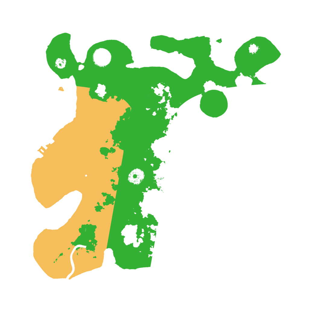 Biome Rust Map: Procedural Map, Size: 3000, Seed: 192537585