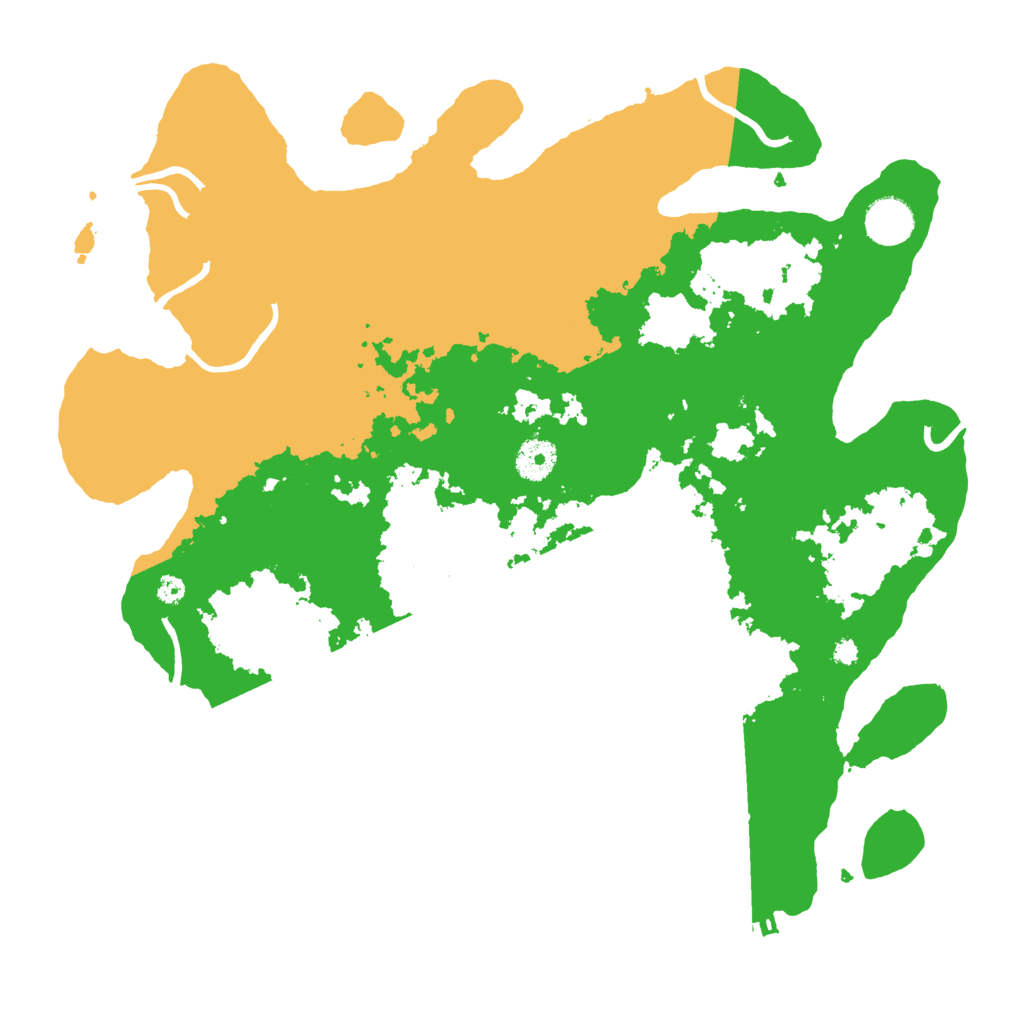 Biome Rust Map: Procedural Map, Size: 3750, Seed: 5316325