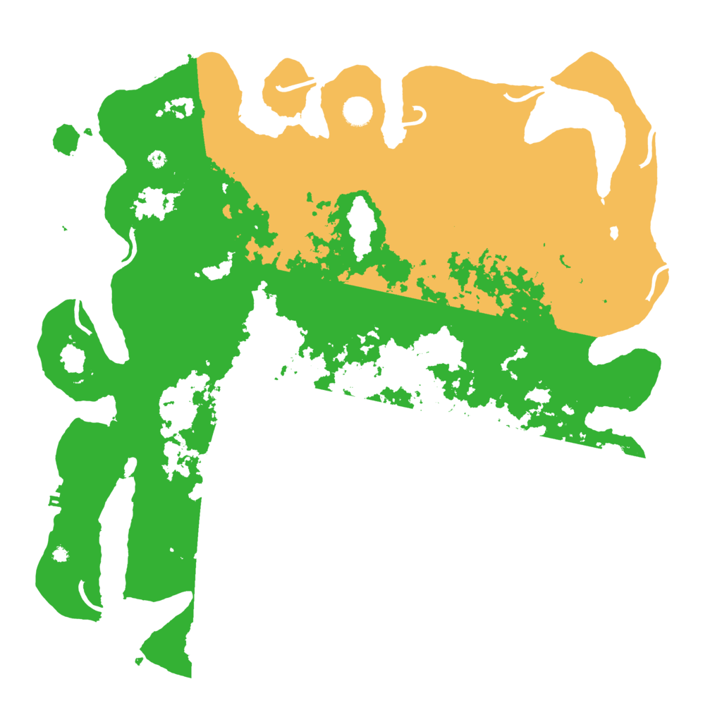 Biome Rust Map: Procedural Map, Size: 4300, Seed: 2351
