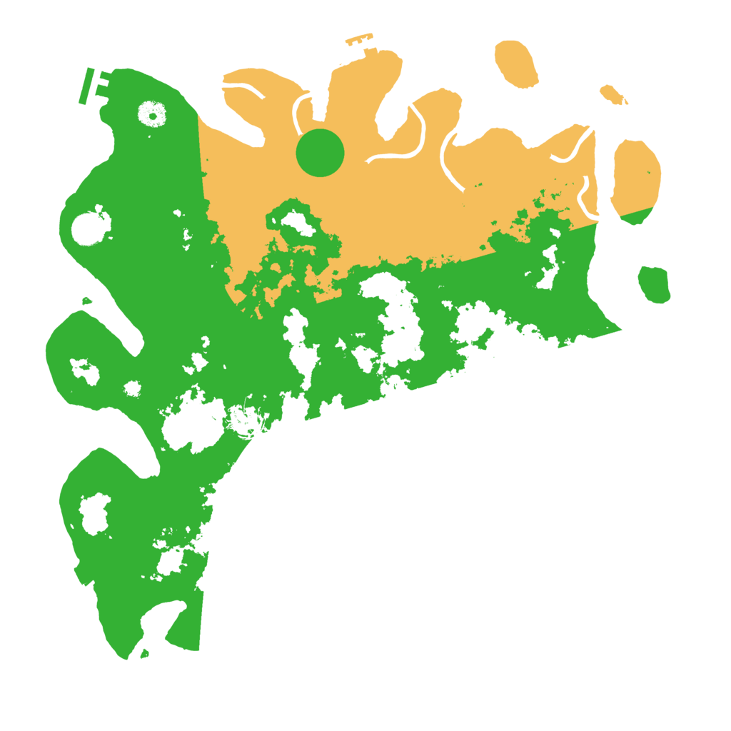 Biome Rust Map: Procedural Map, Size: 4000, Seed: 836429077