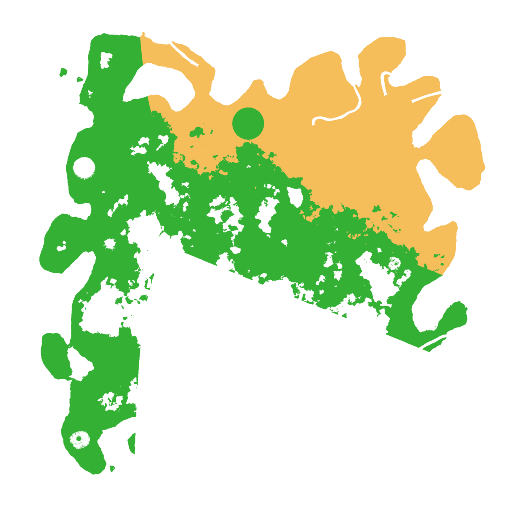 Biome Rust Map: Procedural Map, Size: 4200, Seed: 183552