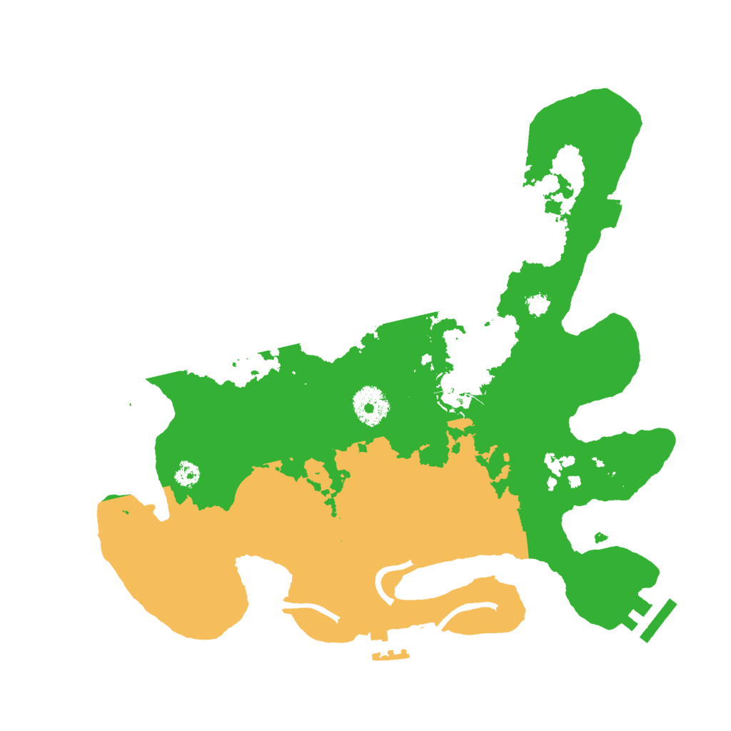 Biome Rust Map: Procedural Map, Size: 3000, Seed: 256718