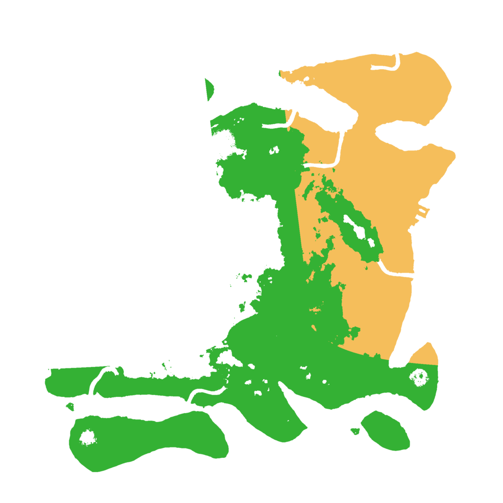 Biome Rust Map: Procedural Map, Size: 3000, Seed: 456423165