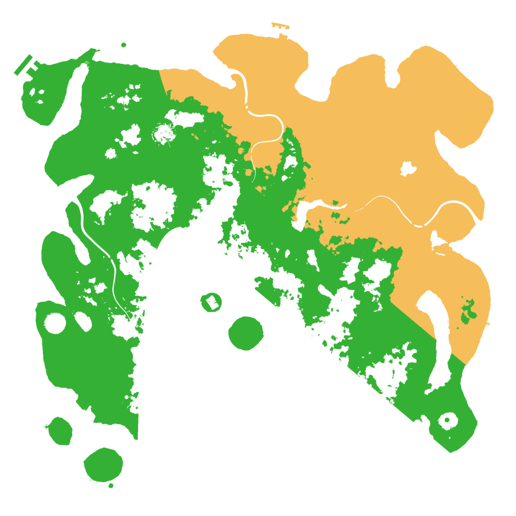Biome Rust Map: Procedural Map, Size: 4300, Seed: 1770657894